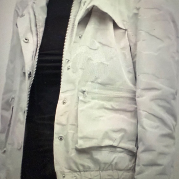 BLANC NOIR SKYFALL AVIATOR JACKET SIZE S EUC - Picture 11 of 11